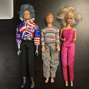 Vintage 60s/70s Mattel Barbie & Ken Dolls